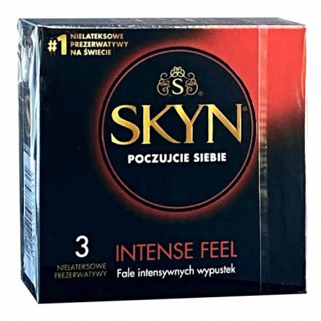 Презервативы безлатексные Skyn Intense Feel 3-Pack, фото №1