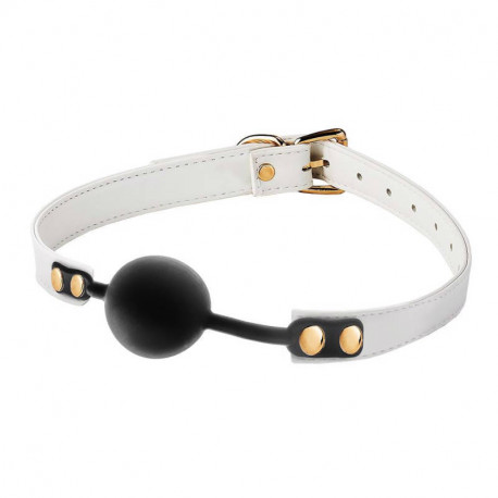 Кляп Blaze Elite Ball Gag White, фото №1