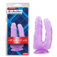 Двойной фаллоимитатор на присоске Chisa Hi-Rubber 6.3 Inch Dildo purple