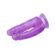 Двойной фаллоимитатор на присоске Chisa Hi-Rubber 6.3 Inch Dildo purple