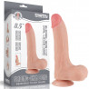 Фалоімітатор LoveToy 8.5 Sliding Skin Dual Layer Dong flesh, LV317209