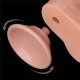 Фаллоимитатор LoveToy 8.5 Sliding Skin Dual Layer Dong flesh, LV317209