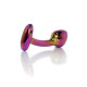 Изогнутая анальная пробка мультицвет S - Exclusivity Multicolour Curved PLUG Small