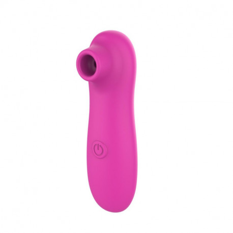 Вакуумный стимулятор Air Stimulator USB 10 functions Dark Pink, фото №1