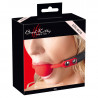 Кляп силиконовый Bad Kitty Gag red silicone