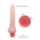 Вибратор с фиксирующимся каркасом Baile Flexi Vibe Sensual Spine, BW-007104G