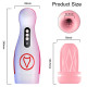 Мастурбатор с вибрацией и звуковыми эффектами Vibrating Masturbation Cup, 63-00069