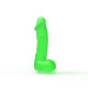 Мыло член с присоской Pure Bliss Mini Green 15 см