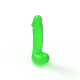 Мыло член с присоской Pure Bliss Mini Green 15 см