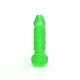 Мыло член с присоской Pure Bliss Mini Green 15 см