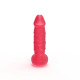 Мыло член с присоской Pure Bliss Mini Red 15 см