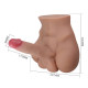 Мужской полуторс с фаллосом и анусом Crazy Bull Rhune, BM-009250NG