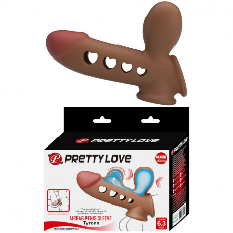 Насадка на пенис с воздушной подушкой Pretty Love Tyronn, BI-026260Q, фото №1