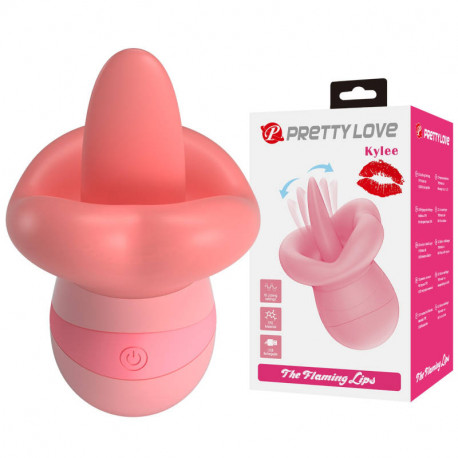 Вибростимулятор с длинным язычком Pretty Love Kylee, BI-300089, фото №1