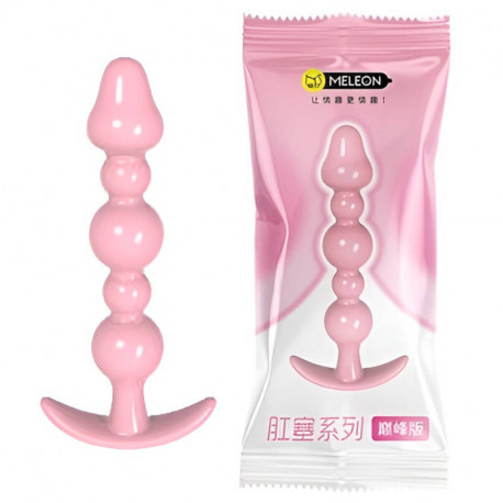Анальный стимулятор с ручкой Meleon Anal Beads AP015, фото №1