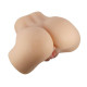Мастурбатор вагина-анус с вибрацией Crazy Bull Hailey flesh, BM-009242Z