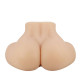 Мастурбатор вагина-анус с вибрацией Crazy Bull Hailey flesh, BM-009242Z