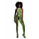 Бодістокінг - Ouch! Bodystocking with Halterneck Neon Green, XS/XL
