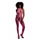 Бодістокінг - Ouch! Bodystocking with Halterneck Neon Pink, XS/XL