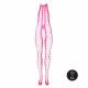 Бодістокінг - Ouch! Bodystocking with Halterneck Neon Pink, XS/XL