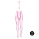 Бодістокінг - Ouch! Bodystocking with Halterneck Neon Pink, XS/XL