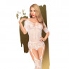 Бодістокінг Penthouse Sugar Drop white S/L