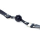 Кляп-шар с отверстиями Knebel-Ball Gag black - Fetish B - Series, 61-00033