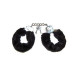 Наручники с черным мехом Fur Love Cuffs black