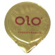 Презервативы OLO Gold Indian, текстурированные с термоэффектом