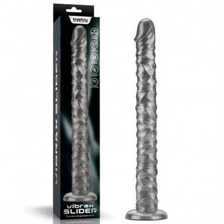 Вибратор на присоске LoveToy 16" King Sized Vibrating Vibrax Slider, LV121203, фото №1