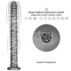 Вибратор на присоске LoveToy 16" King Sized Vibrating Vibrax Slider, LV121203