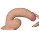 Реалистичный вибратор на присоске LoveToy The Ultra Soft Dude Vibrating 8.5 long