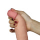 Реалистичный вибратор на присоске LoveToy The Ultra Soft Dude Vibrating 8.5 long