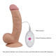 Реалистичный вибратор на присоске LoveToy The Ultra Soft Dude Vibrating 8.5 long