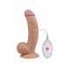Реалистичный вибратор на присоске LoveToy The Ultra Soft Dude Vibrating 8.5 long