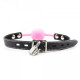 Шариковый кляп с замочком Toyz4Lovers Bal Gag + Block (rosa)