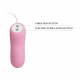 Электро-вибро зажимы для сосков Baile Romantic Wave light pink, BI-014648