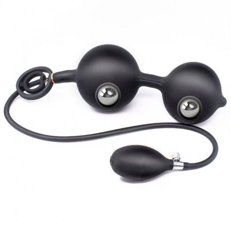 Анальный расширитель с железными шариками Dual Pleasure Balls, 26-00224, фото №1