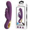 Вибратор-кролик с управлением телефоном Pretty Love Liam purple, BI-014420HP