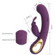 Вибратор-кролик с управлением телефоном Pretty Love Liam purple, BI-014420HP