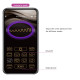 Вибратор-кролик с управлением телефоном Pretty Love Liam purple, BI-014420HP