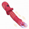 Вібратор із телескопічним рухом Licking Puppy, 52-00111