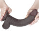 Фаллоимитатор с подвижной кожей 9.0 Sliding-Skin Dual Layer Dong Black, LV317013