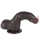 Фаллоимитатор с подвижной кожей 7.5 Sliding-Skin Dual Layer Dong Black, LV317404
