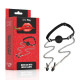 Кляп с зажимами для сосков EROSPACE Wild Play C15 mouth gag with nipple clamps