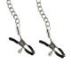 Кляп с зажимами для сосков EROSPACE Wild Play C15 mouth gag with nipple clamps