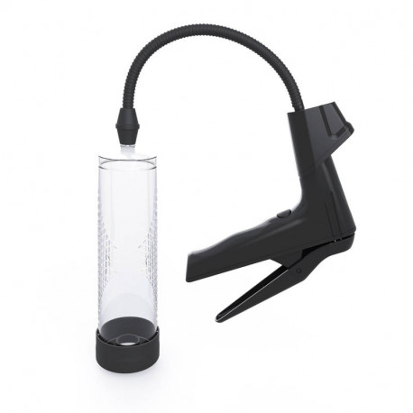 Чоловіча помпа з цифровим дисплеєм MEN air gun penis pump, фото №1