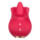 Стимулятор клітора з язичком Petal Bliss red, 26-00222