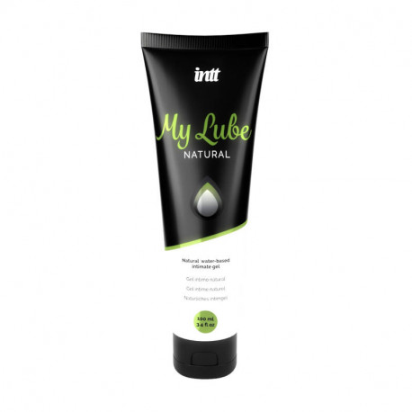 Інтимний гель Intt My Lube Natural, 100 мл, фото №1