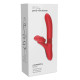 Вибратор с функцией лизания, движения и подогрева B-Series 63-00075 red